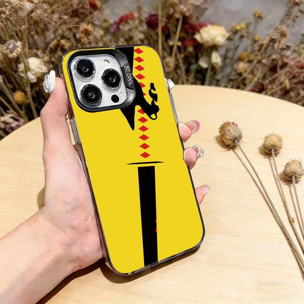 

1 шт. Чехол для телефона из фильма «Убить Билла» для iPhone 17, 16, 15, 14, 13, 12, 11 Plus, Pro Max, XS, Цветной Серебристый Чехол для телефона Funda Cover iPhone12