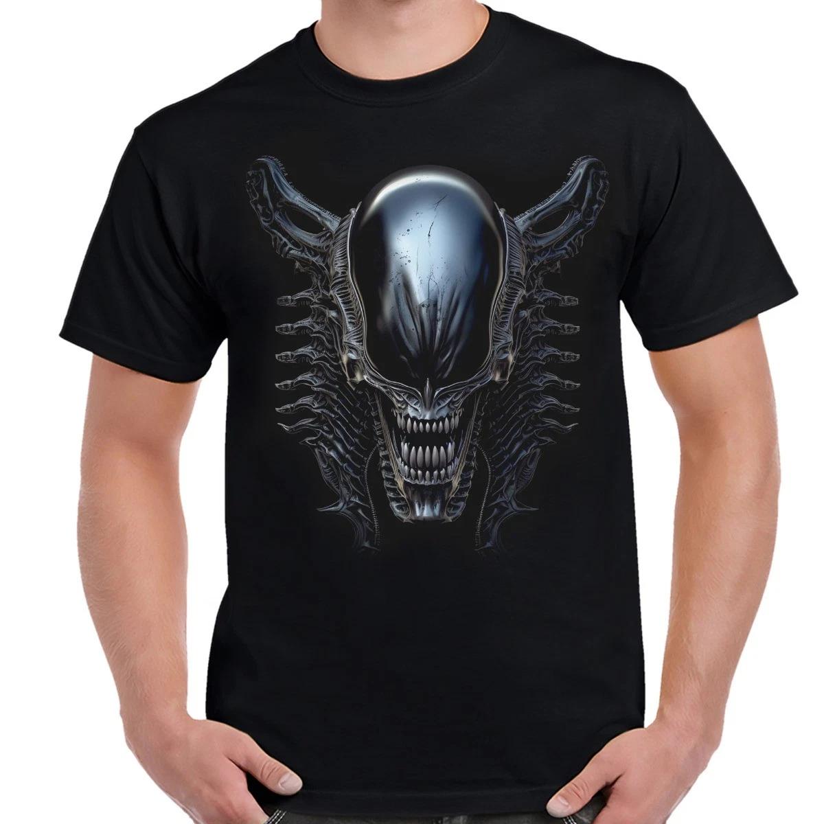Gigeresque Xenomorph Art Adult T-Shirt XXXL