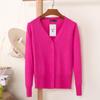 Women Spring and Autumn Casual Long Sleeve Cardigan Knitwear