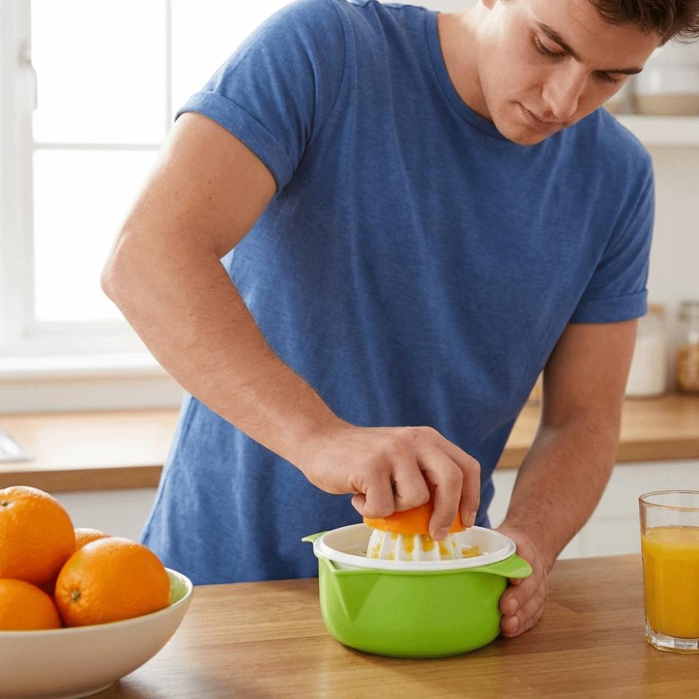 Plastic Manual Juicer Hand Press Water Squeezer Multifunctional Hand Lemon Squeezer  Kitchen Tools