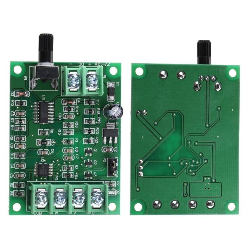 Brushless Motor Controller Hall DC Motor Balancing Automotive Balanced Driver Control Board Speed Control Module 7V-
