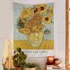 Vincent Van Gogh Great Work DIY Wall Tapestry Hanging Tarot Hippie Wall Rugs Dorm INS Home Decor