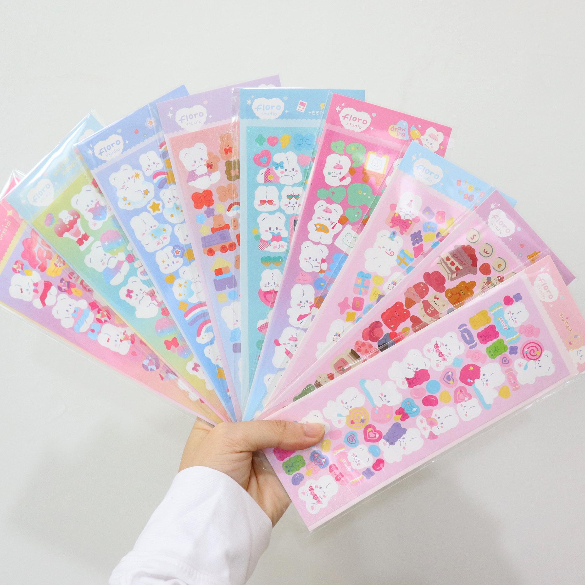 Лазерная наклейка PET Bottom Google Card наклейка Декоративная DIY Материал iPad — фото 5