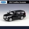 1:36 Cadillac SUV Escalade Alloy Car Model Diecasts Metal Toy Vehicles Pull Back Car Model High Simulation Collection Kids Gifts