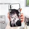 Bungo Stray Dogs Dazai Soft Phone Case for Samsung A17 A37 A57 A16 A26 A36 A56 A15 A25 A35 A55 A14 A24 A34 A54 A13 A23 A33 A53 A
