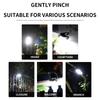 Solar Security Light Outdoor Motion Sensor Clip, Super Bright Garden,IP65 Waterproof Outside Camping Lights
