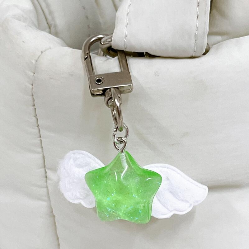 Cute Star Wing Angel Keychain Wishcore Angelcore NCT