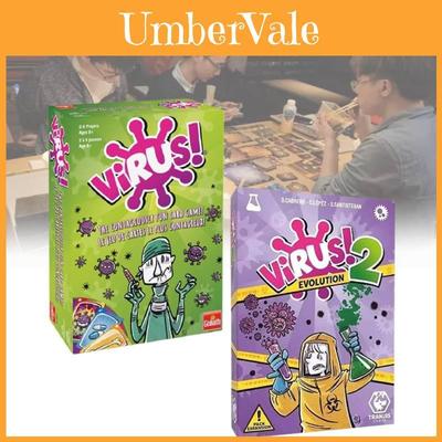 Vibrant Virus Infection Card Game For Family Fun And Entertaining Gatherings