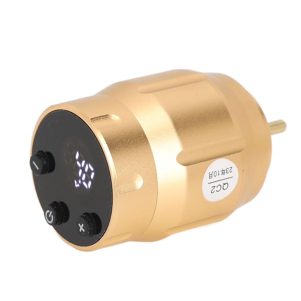 Tattoo Wireless Power Supply 1500mAh Battery RCA Interface Digital Display Tattoo Pen Power Supply
