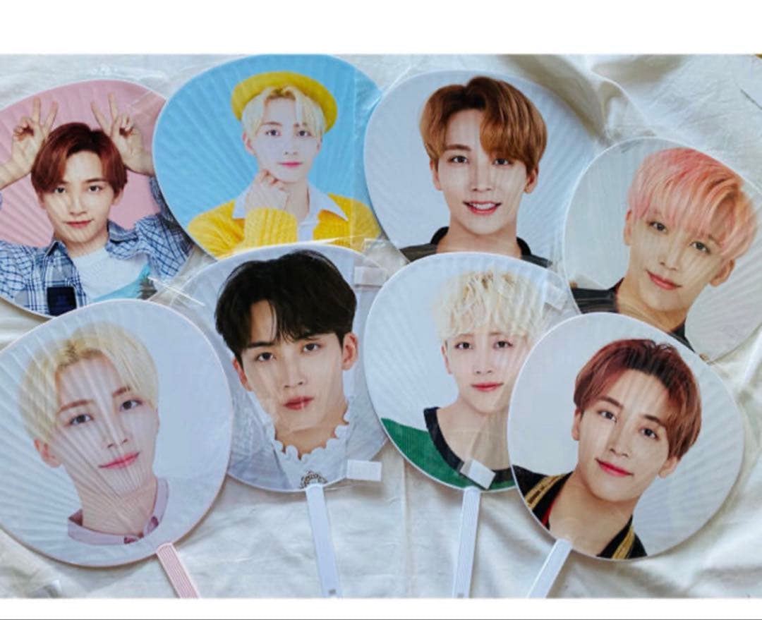 

[USED] SEVENTEEN Ilcon Korean Fan Jeonghan Rose