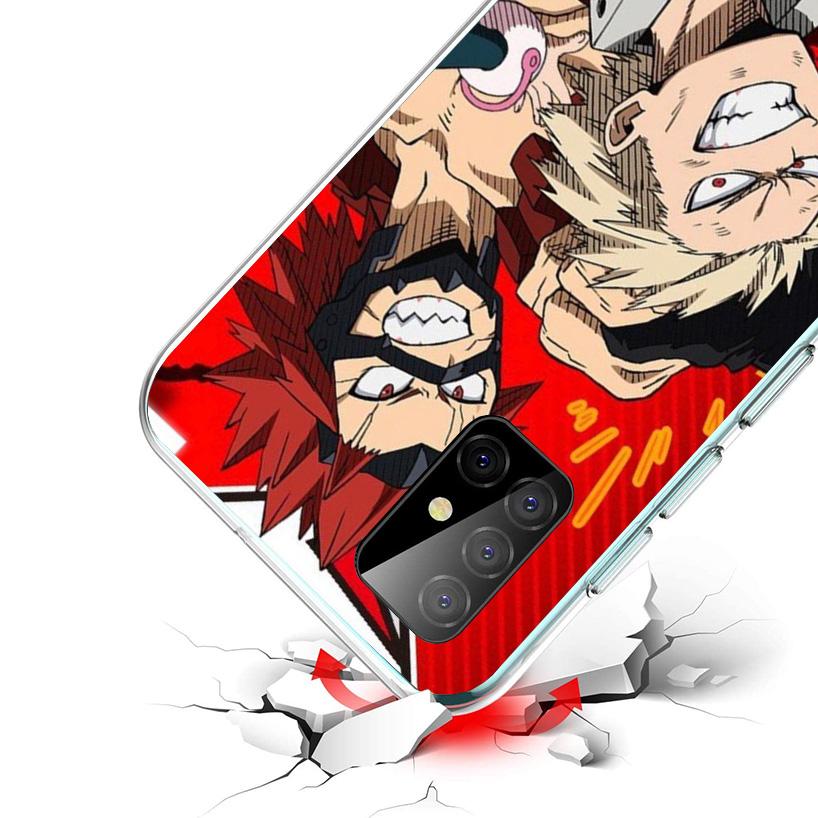 My Hero Bakugou Katsuki Phone Case For Samsung Galaxy A52 A32 A22 A12 A51 A31 A50S A30S A20S A10S Note 20 Ultra 10 Plus S10 A72