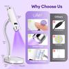Portable UV Nail Lamp Handheld Stand USB Rechargeable Gel Nails Lamp With Flexible Hose LED Therapy Light Nail Art Tools
