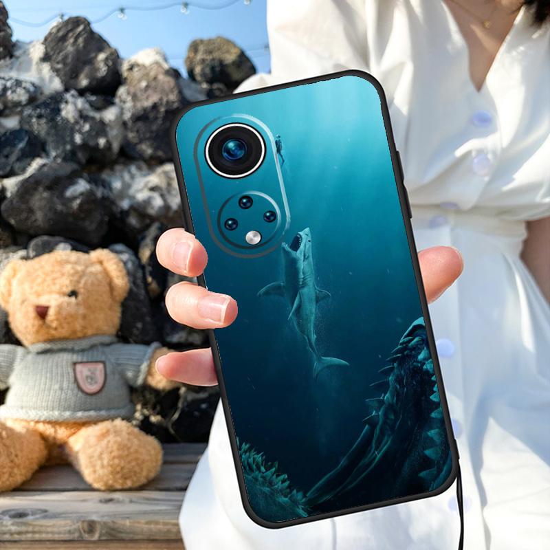 

Чехол Shark Ocean Fish для Honor Magic 6 5 Lite Pro 50 70 90 Honor X8b X9b X6 X7 X8 X9 X6a X7a X9a X8a Honor 90 Lite