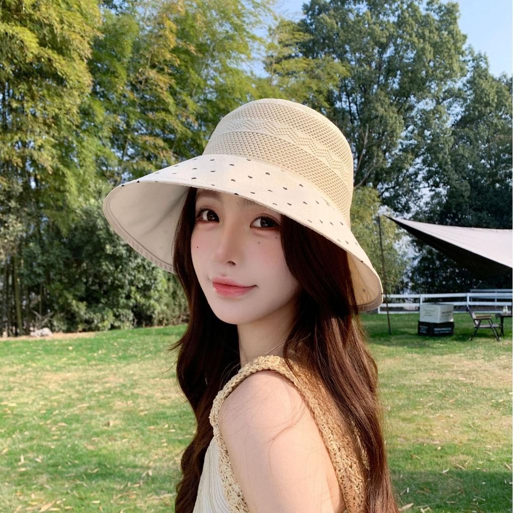 Fashionable Versatile Bow Fisherman Hat For Women, Summer Outdoor Casual Sunshade Hat, Face-Enhancing Little Sun Hat