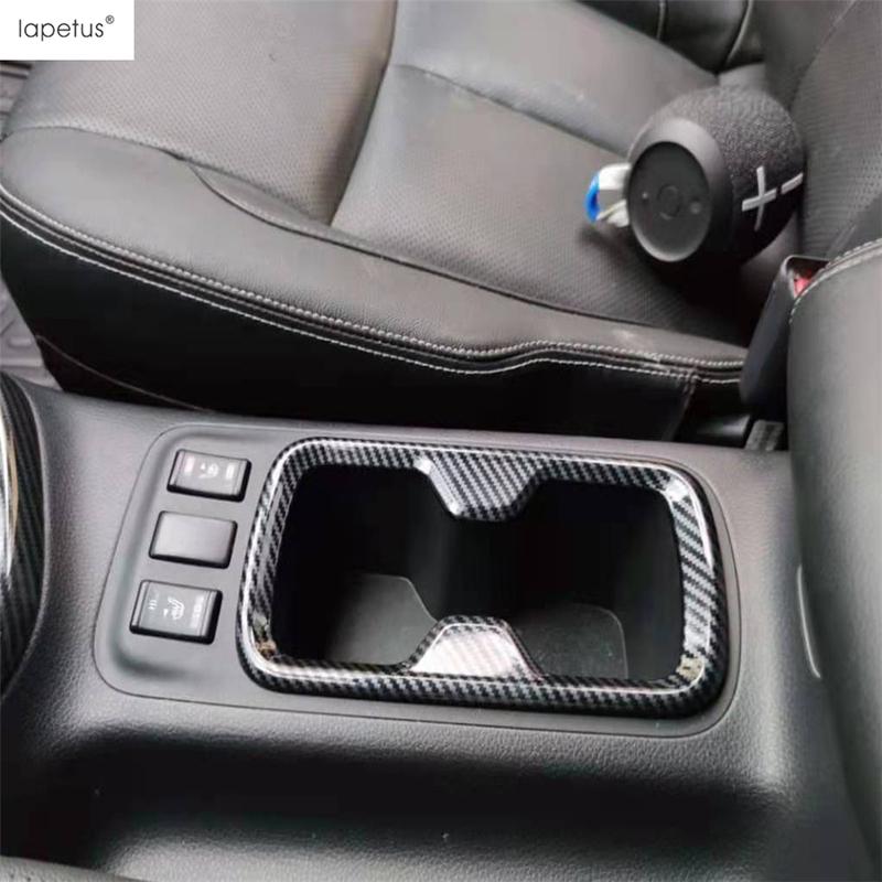 Side Air AC Vent Handle Bowl Gear Shift Head Cover Trim For Nissan Navara NP300 / Terra 2017 -  ABS Carbon Fiber Accessories