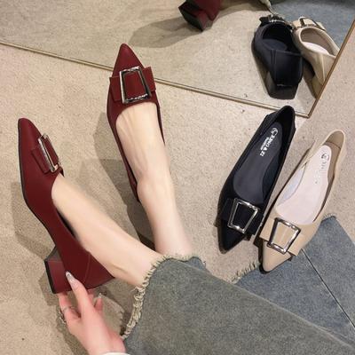 Móda 2024 Nové Dámske Módne Nízkopodpätkové Jednoduché Topánky Dámske Špicaté Mokasíny Mäkká Podrážka Dámske Nízke Bežné Topánky Zapatos De Mujer