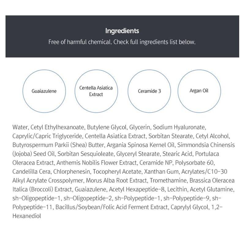 dear, klairs Midnight Blue Calming Cream LARGE