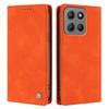 Wallet Case for Moto G17 - Leather/PU, Orange
