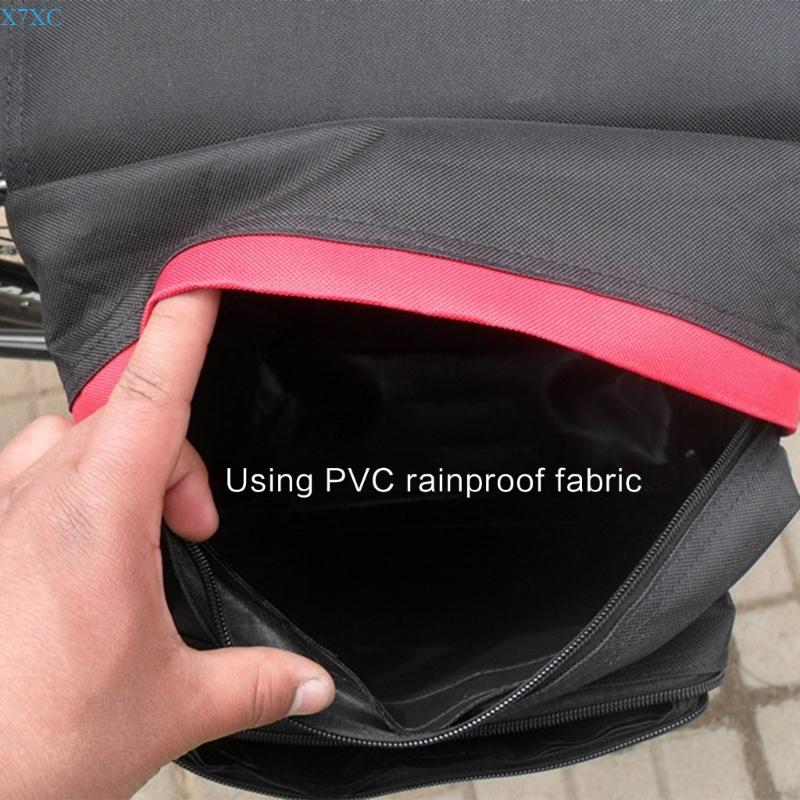 X7XC Sturdy Rear Rack Bag Stay Organized on Your Bike Adventures with This Quality Pannier Rack Bags