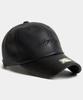 Peullaeto Big Size Ball Cap Xl Leather Highland Cap Black