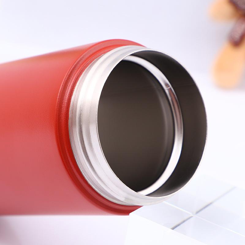 350ML Thermos Edelstahl Kaffeetasse Vakuumflasche Outdoor Mode Tragbarer Reisebecher Wasserflasche