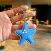 Versatile Five-pointed Star Keychain Leather Pendant Keychain Bag Pendant