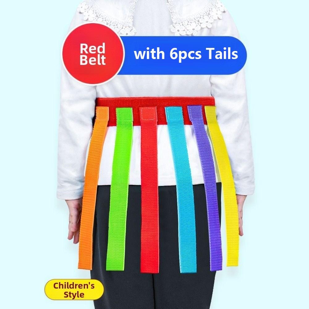 Fashion Skill Training Catch Tail Props Multicolors Pulling Tail Kindergarten Collective Game