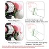 Innovative Beer Bottle Opener Magnetic Counter Opener Wall Mounted Manual Counting Opener Present for Beer Enthusiasts