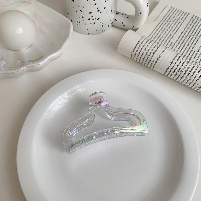 Mermaid Princess Hairpin Fashion Girl's Transparent Advanced Sense Dazzling Pearly Grab Clip Hair Clip Hair Accessories