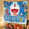 DDoraemon Anime Tapestry Art Science Fiction Room Home Decor Wall Art Decor