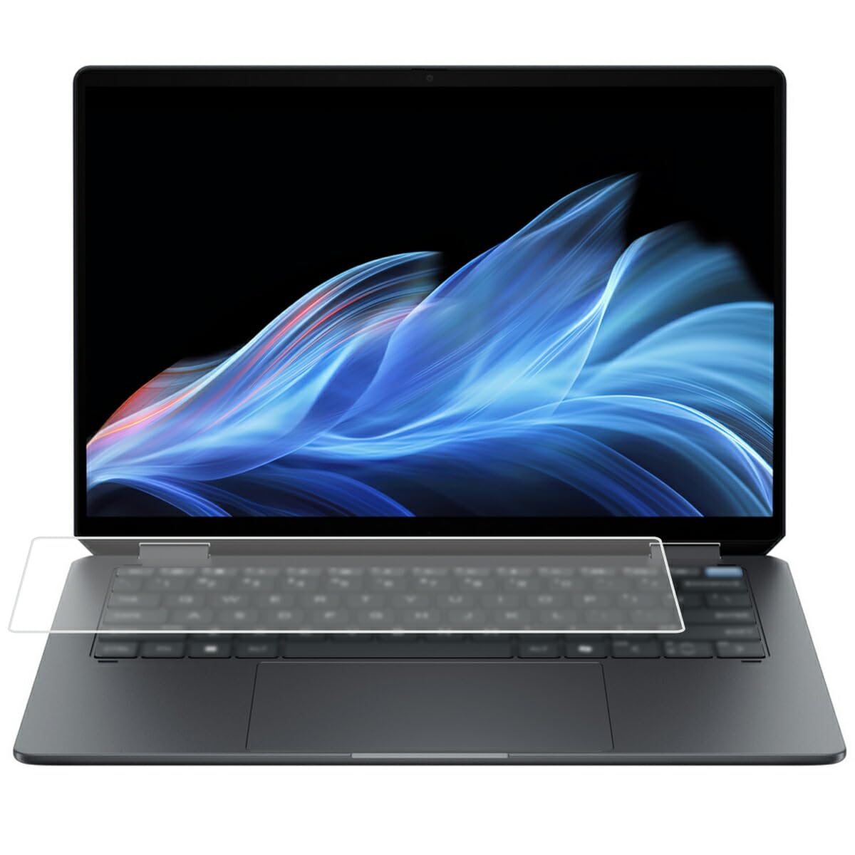 

ClearView Keyboard Cover for HP OmniBook Ultra Flip 14 (14-fh) (2024 Model) - Protective Film, Made in Japan [Quiet]