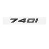 New Badge BMW ABS Car Label 7 Series Black and Silver 730 Tail 735 740 750 760 Digital M Label New GT Car Label Modification. pdcr06