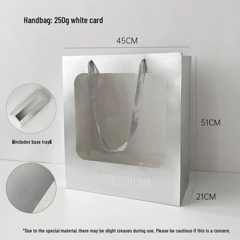 Xin Sheng Valentine’s Day DIY Floral Envelope Handbag Gift Box Bouquet