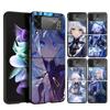 Genshin Impact Furina Phone Case For Samsung Galaxy Z Flip 7 6 5 4 3 5G Cover ZFlip7 ZFlip6 ZFlip4 ZFlip5 ZFlip3 Coque Fundas Ga