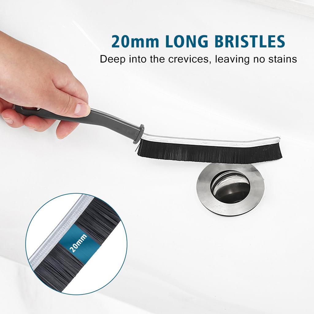 Crevice Cleaning Brush Multifunctional Kitchen Bathroom Toilet Gap Cleaning Brush Tool Groove Window Grout Cleaner Brush