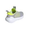 Adidas Tensaur Comfort Ac Lightweight Soft Running Shoes Kids Sneakers Gray Bright-Lemon-Yellow White IH1064