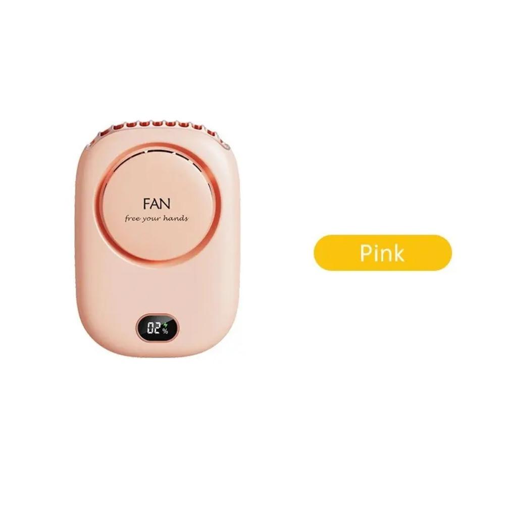 New Mini Portable Fan Portable Rechargeable Bladeless Turbo Ultea Quiet Student Hand Held Fan Outdoor Spotes Travel