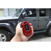 Alloy Key Case Cover Shell Protector Accessories For Jeep Wrangler JL JT 2018+