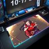 Setsuna yuki Mauspads RGB Gaming-Mauspad Großes LED-Pad PC-Schreibtischunterlage Leuchtendes Mauspads Große Tastaturmatten Tischteppich Mit Hintergrundbeleuchtung