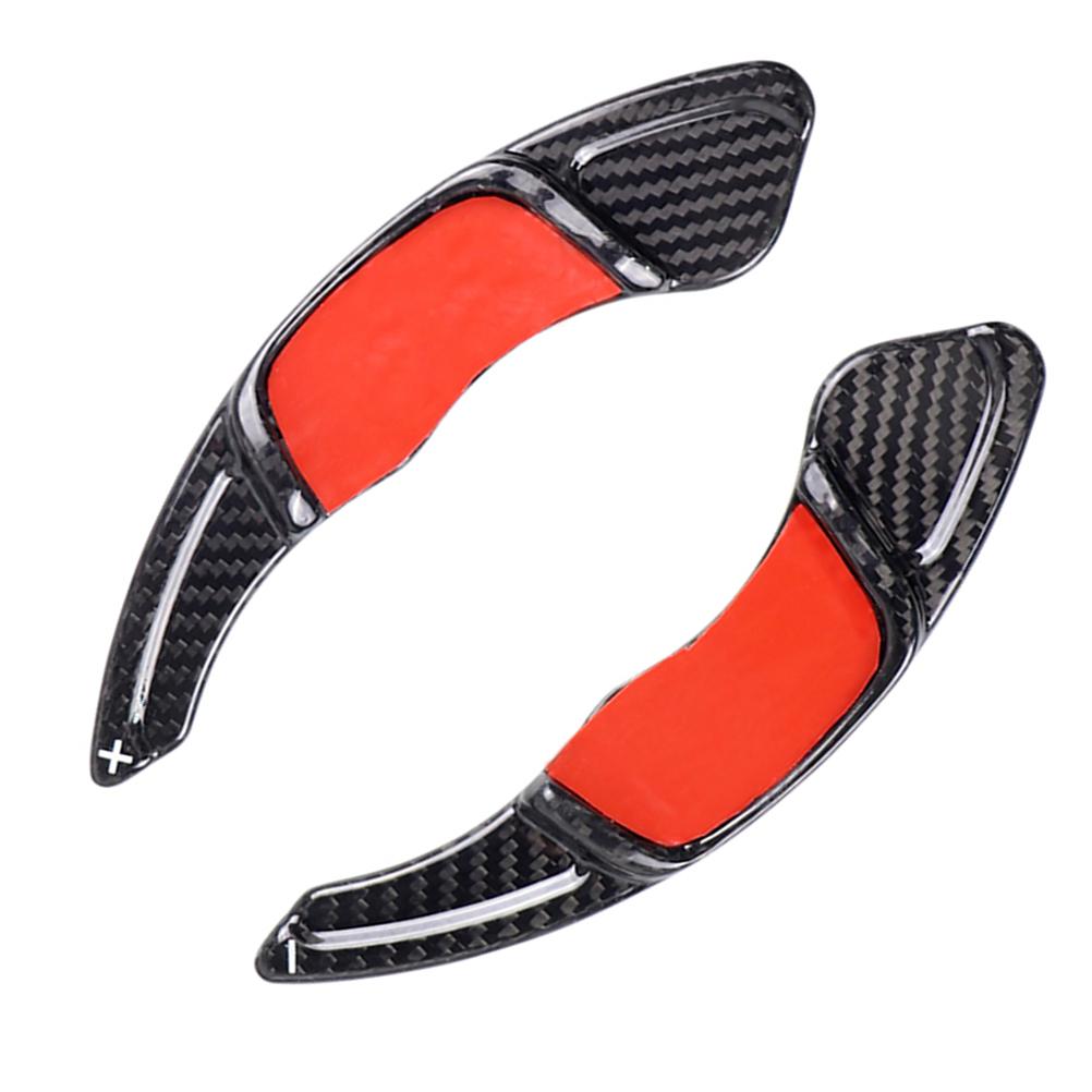 

2 в 1 Автомобильный Стайлинг Рулевое Колесо Декоративная Наклейка Декоративные Наклейки Из Карбонового Волокна для 7 Black Grey