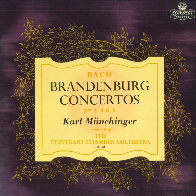

LP Record - Bach: Brandenburg Concertos No. 2 / LB39 LONDON Japan Classical Used