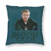 George Ezra Album Atindedek Square Pillowcase Polyester Linen Velvet Pattern Zip Decor Sofa Seater Cushion Case
