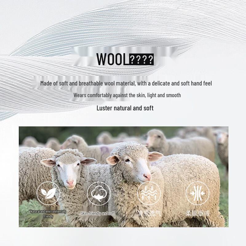 Herman's Women's Half-High Collar Mid-Sleeve Wool Knit Sweater