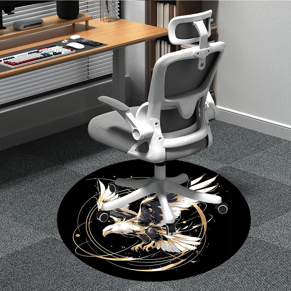 

1pc Eagle Flight Chair Carpet for Office - Durable, Ideal for Chair Mats, Stylish & Functional Decorative Rug yy260130091 80cm by 80cm