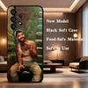 Rapper A-Anuel AA Real For Samsung Galaxy A53,31,52,72,41,Note,J7,8,9,5G,22,73,32,71, Soft Black Silicone Case