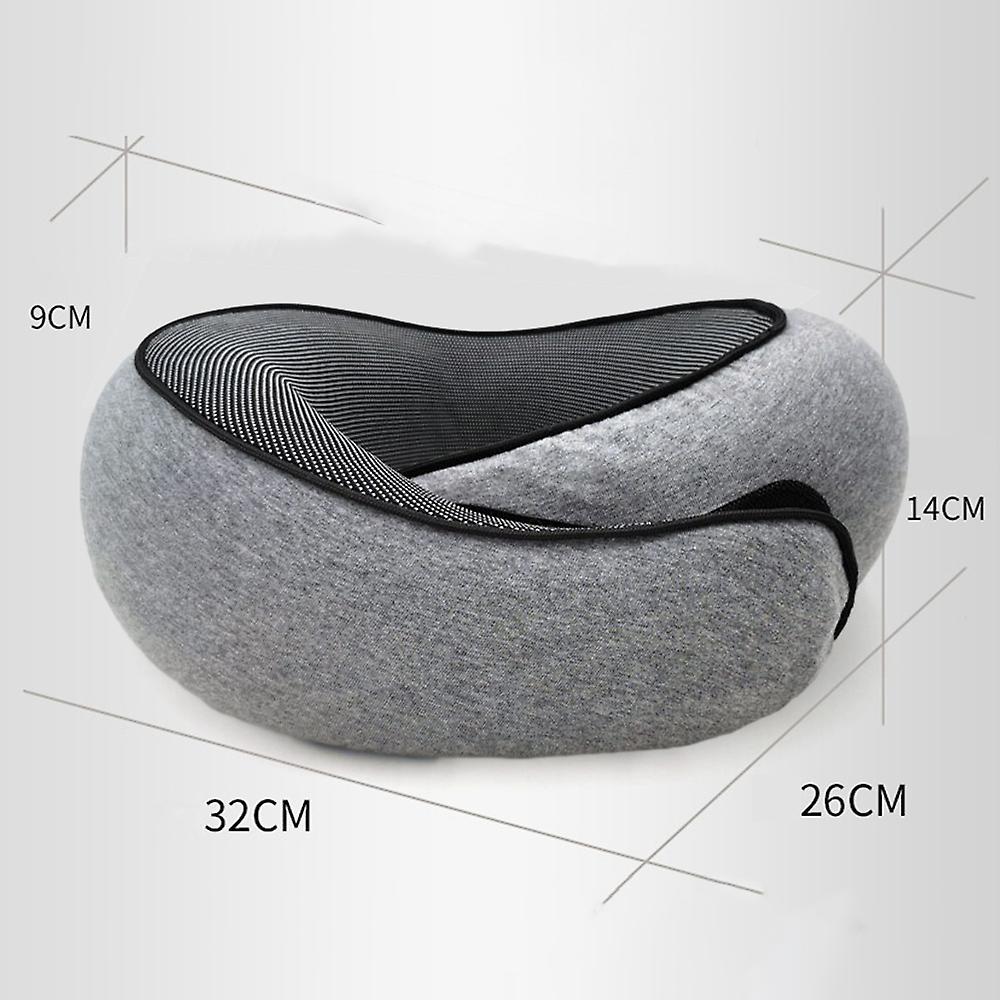 Adjustables Buckle U-Shaped Pillow Ergonomic Design Neck Guard Pillow Gift for Birthday