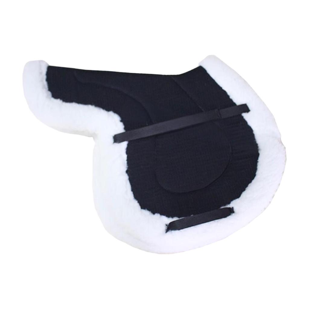 Saddle Pad Horse Riding Pad Comfortable Non Slip Equestrian Gear Washable Bareback Pad for Lesson Warm up Show Training Trail