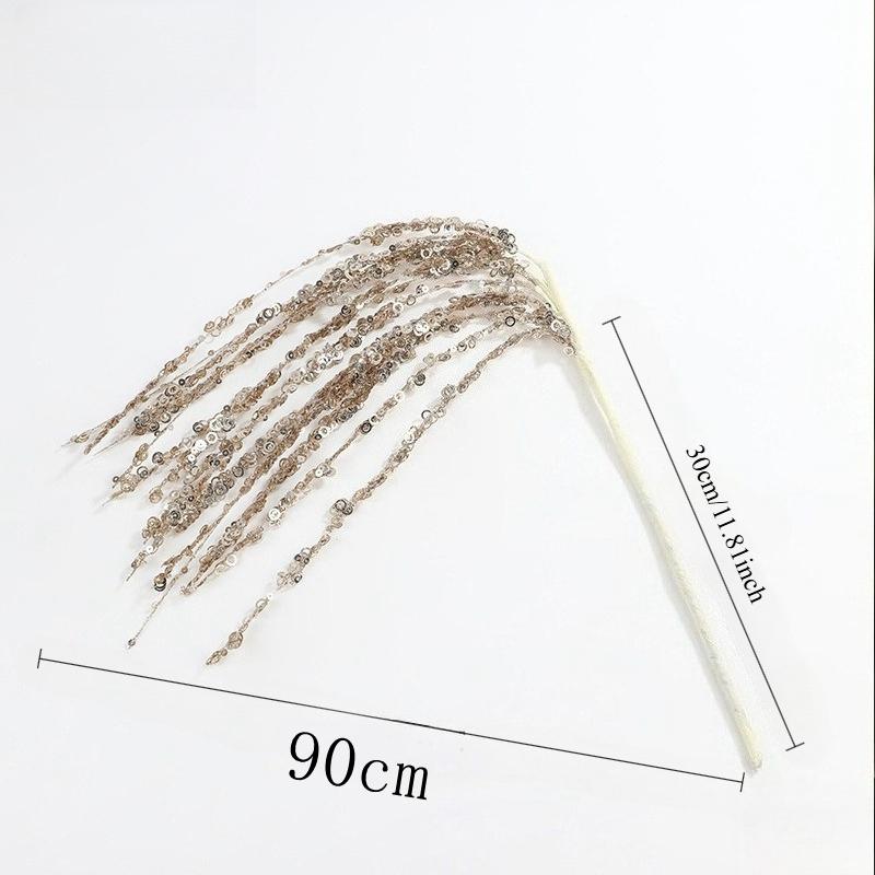 

90СМ Искусственный Ягодный Пучок Поддельные Цветы Букет Для Домашнего Декора Принадлежности Для Вечеринки Рождественские Украшения Орнаменты Гирлянда Аксессуар