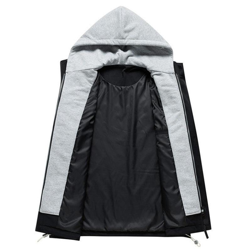 Spring & Fall Men Coat Korean Style Loose Jacket Casual Hooded Windbreaker Trend Student Top