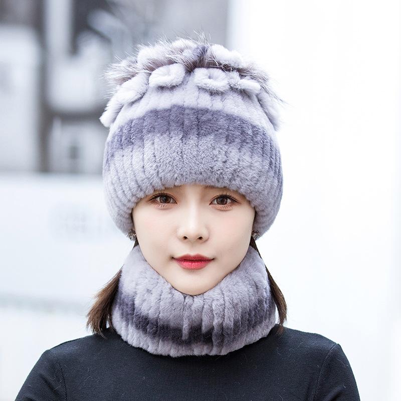 Berretto Classico in Peluche di Pelliccia Sintetica Spesso Antifreddo Elasticizzato Maglia Cappelli Leggero Elastico Calotta Cranica Soffice Scalda Orecchie Berretti da Donna